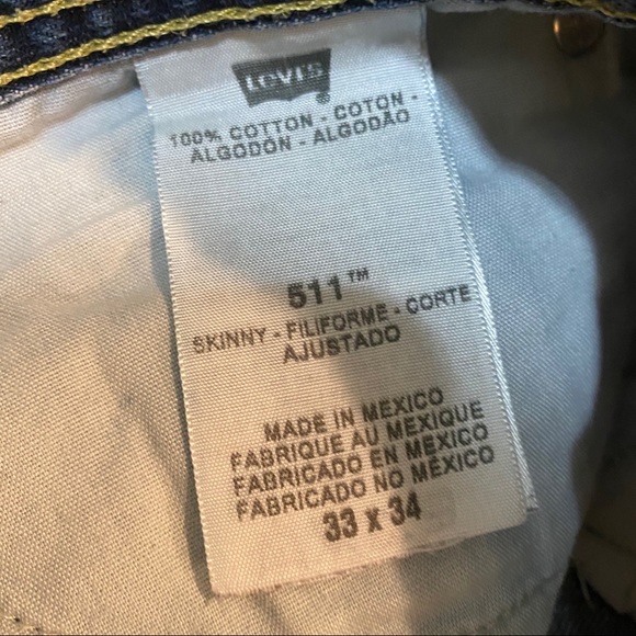 Levi’s 511 Skinny Jeans - Picture 4 of 10